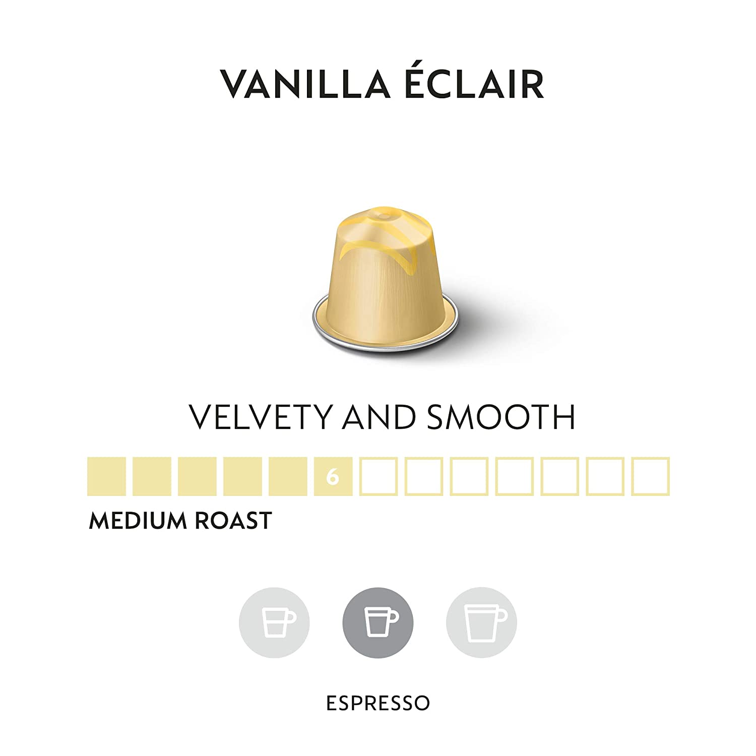 کپسول قهوه نسپرسو مدل Vanilla Éclair