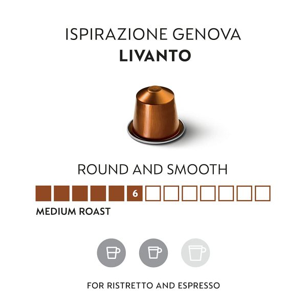 کپسول قهوه نسپرسو مدل Ispirazione Genova Livanto
