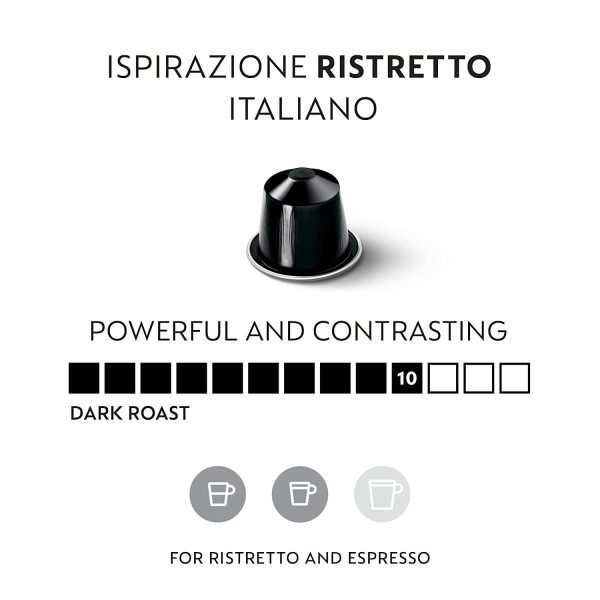 کپسول قهوه نسپرسو مدل Ispirazione Ristretto Italiano