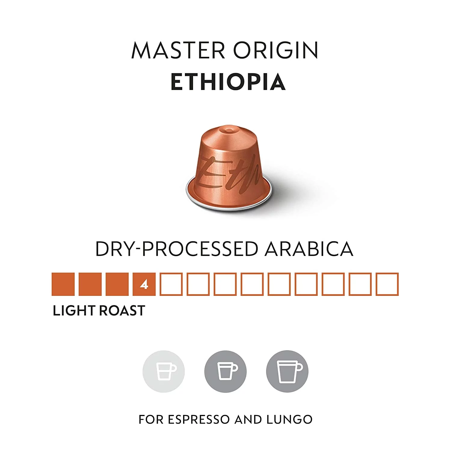 Nespresso Master Origin Ethiopia Coffee Capsule