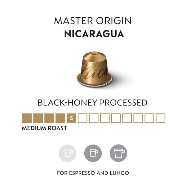 کپسول قهوه نسپرسو مدل Master Origin Nicaragua