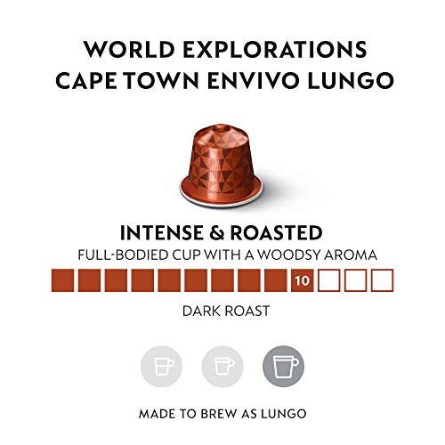 کپسول قهوه نسپرسو مدل Cape Town Envivo Lungo