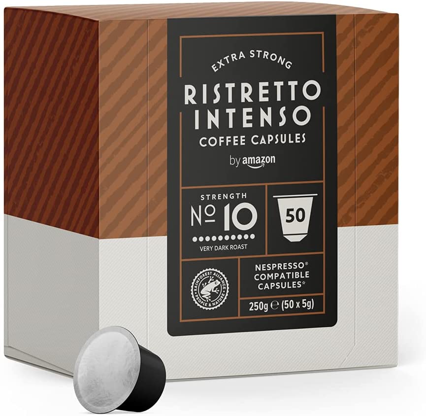 کپسول قهوه آمازون 50 عددی مدل Ristretto Intenso