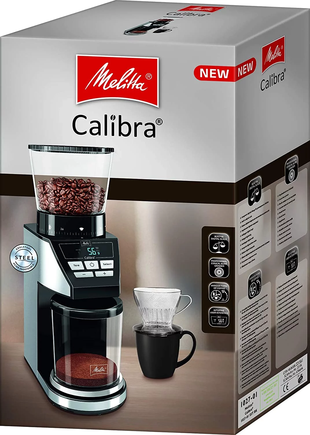 آسیاب قهوه ملیتا Calibra
