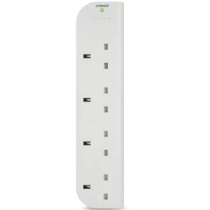 چندراهی برق بلکین مدل 4 پورت Surgestrip