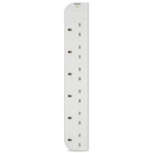 چندراهی برق بلکین مدل 6 پورت Surgestrip