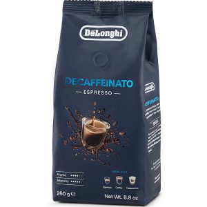 دانه قهوه دلونگی 250 گرمی مدل Decaffeinato