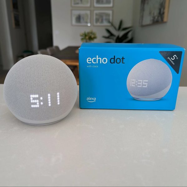دستیار صوتی آمازون مدل Echo Dot 5th Gen with clock