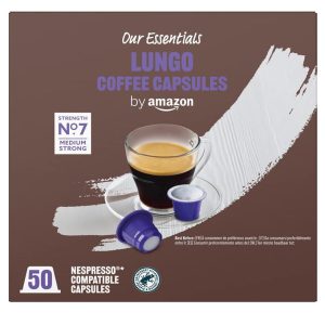 کپسول قهوه جدید آمازون 50 عددی مدل Lungo