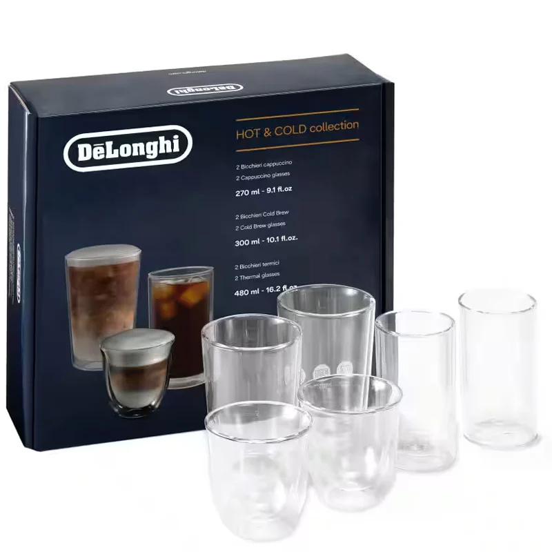 فنجان 6 عددی دلونگی ترکیبی مدل Hot&Cold